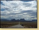 Cesta k Monument valley. 