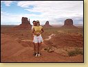 Cesta k Monument valley. 